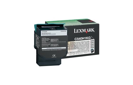 766521 Lexmark C540H1KG Toner Lexmark C540H1KG sort kap.2500 s, 